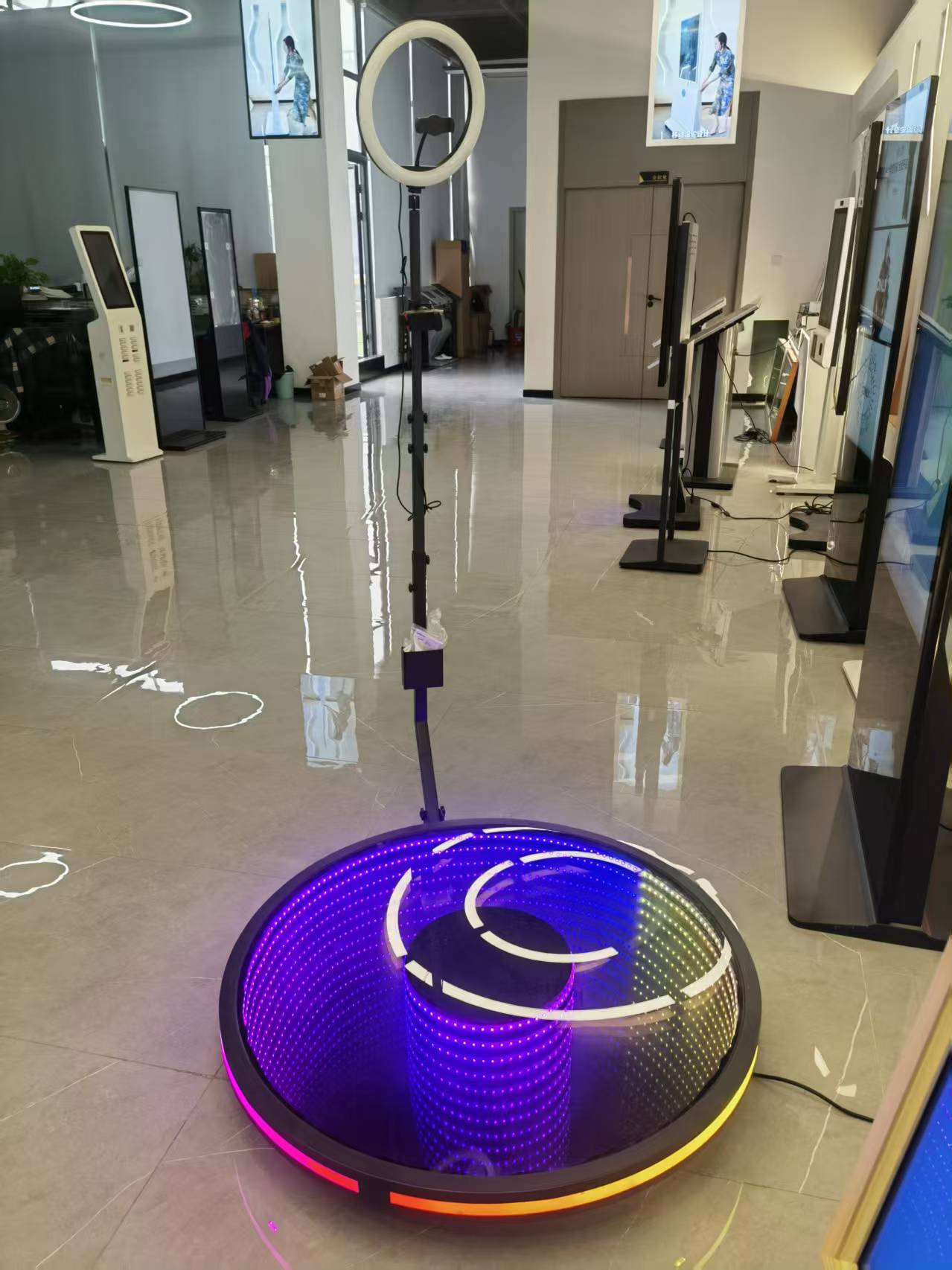 360 gian hàng video LED Photobooth