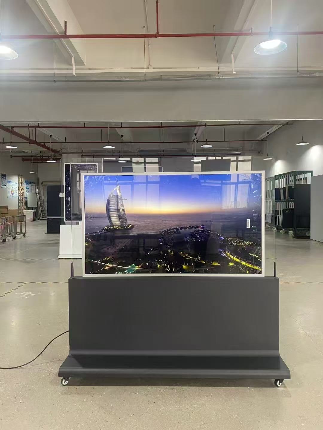 Sàn đứng kép hai mặt 55 inch LCD Màn hình hiển thị Kiosk
