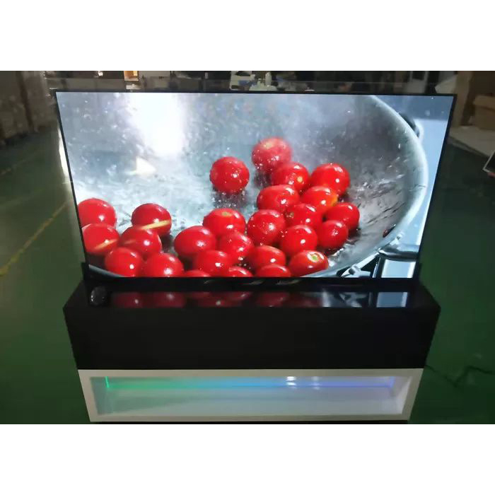 Kiosk màn hình OLED trong suốt